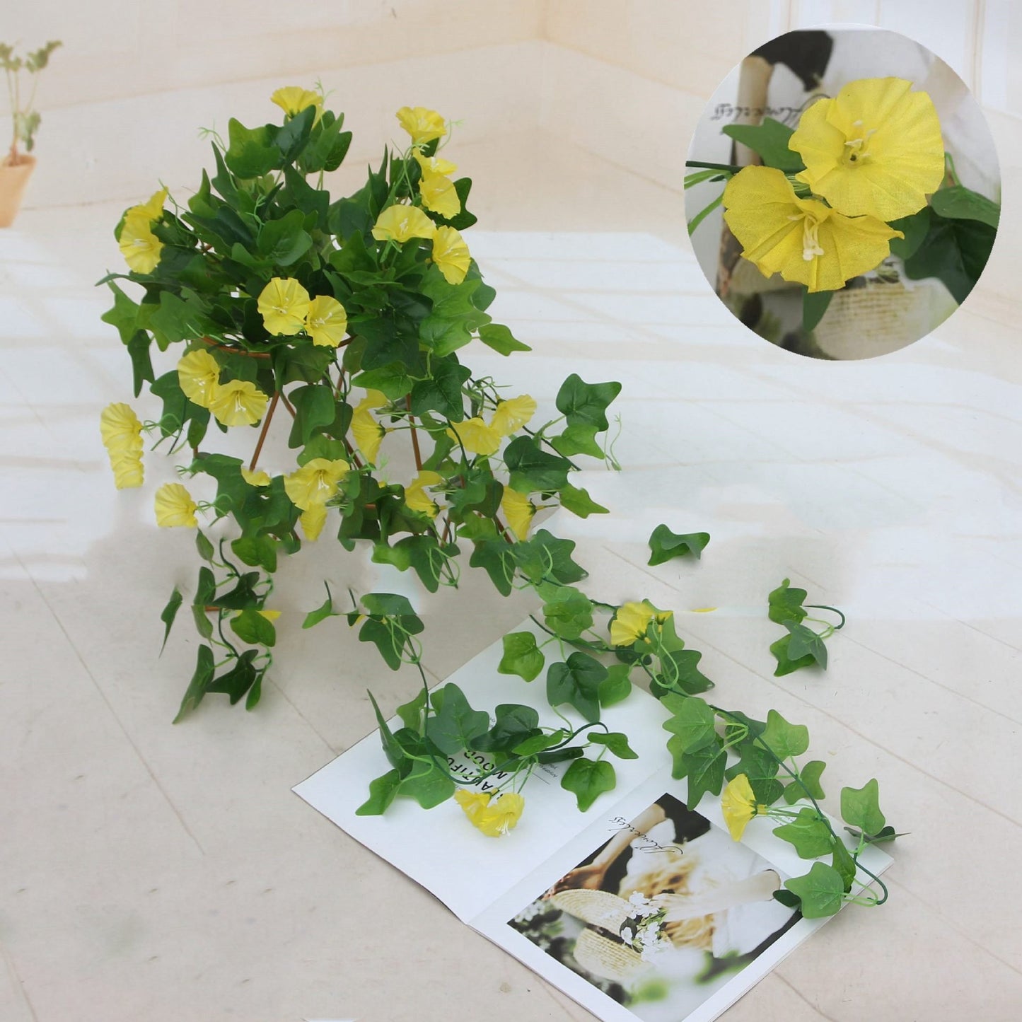 ✨ Изкуствено цвете с UV симулация