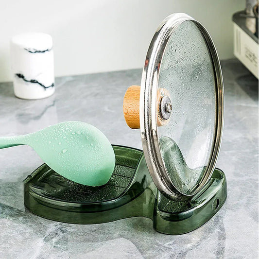 🔥🍳Практичен държач за капаци за подредена кухня!