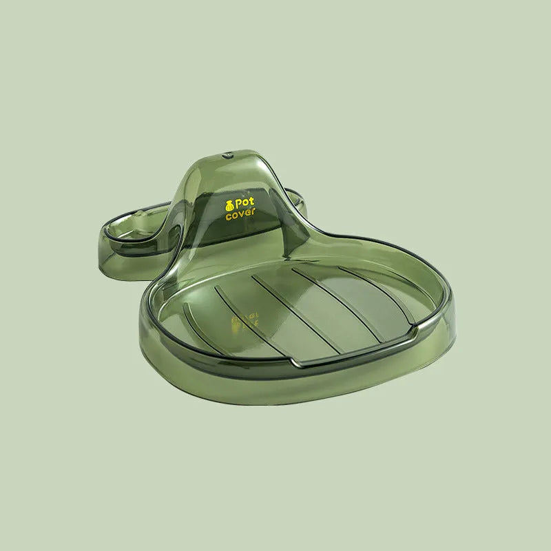 🔥🍳Практичен държач за капаци за подредена кухня!